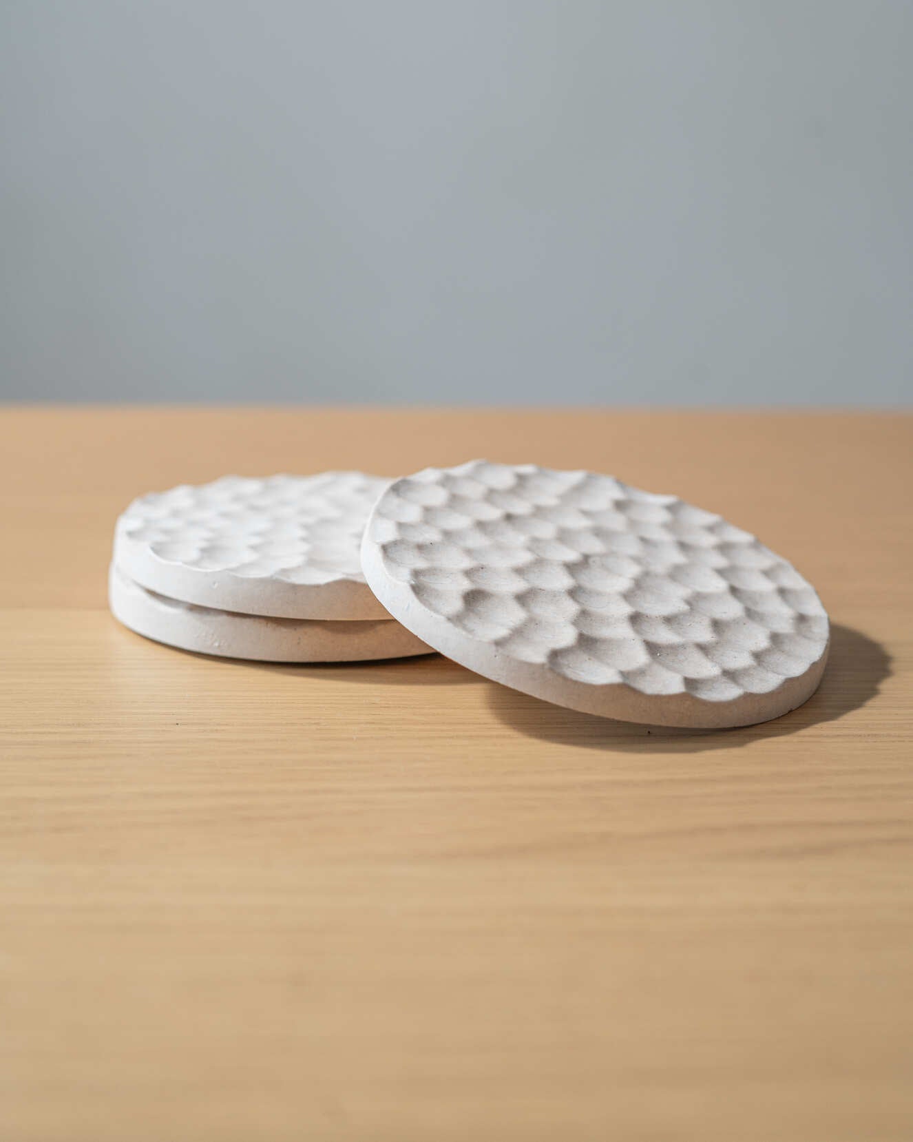 Sous-verre SUNA crème Ø10 cm