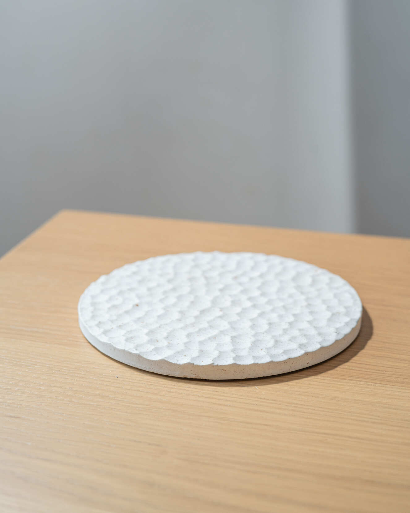 Dessous de plat KAISA blanc Ø18 cm