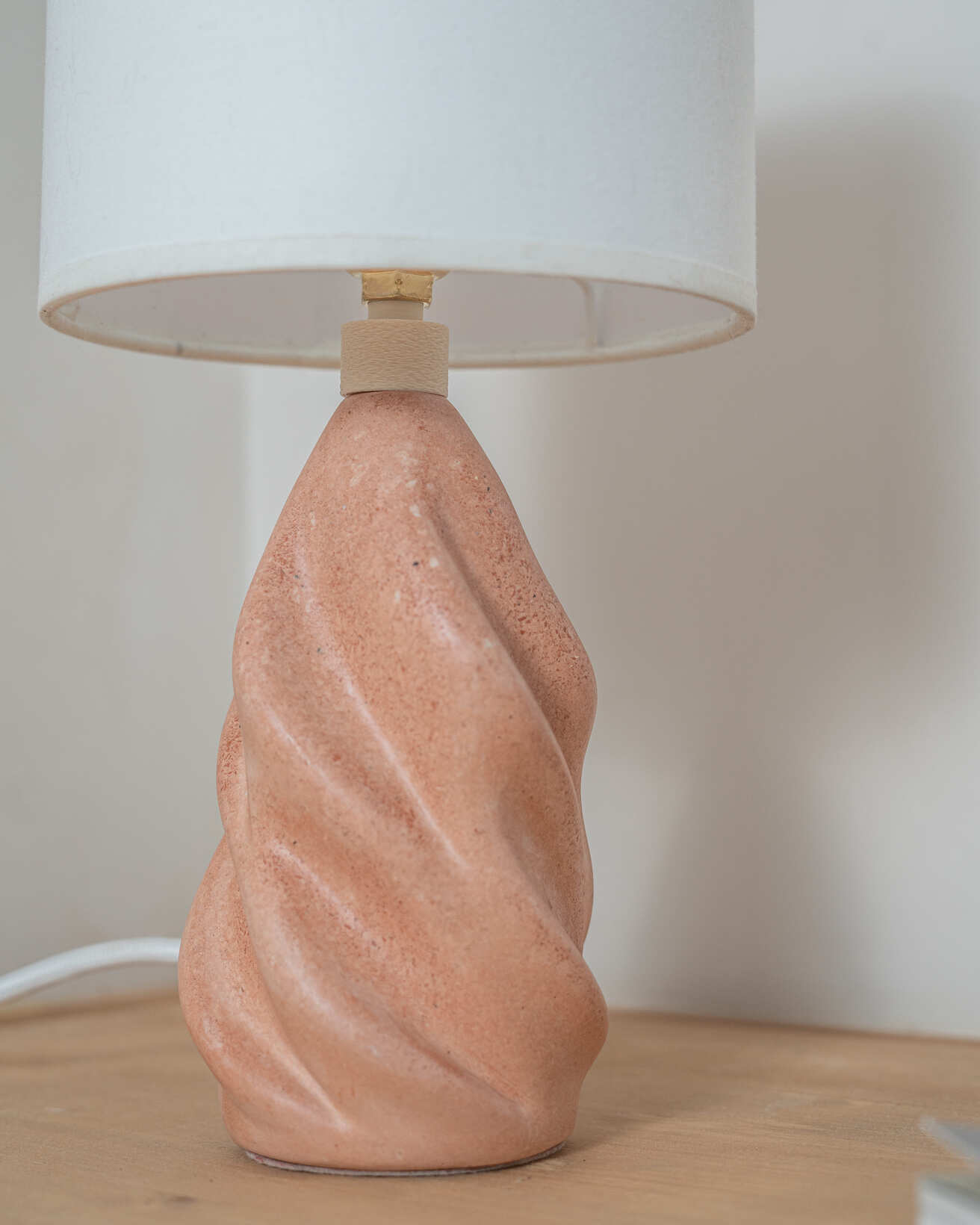 Lampe UNERI terracotta 32 cm
