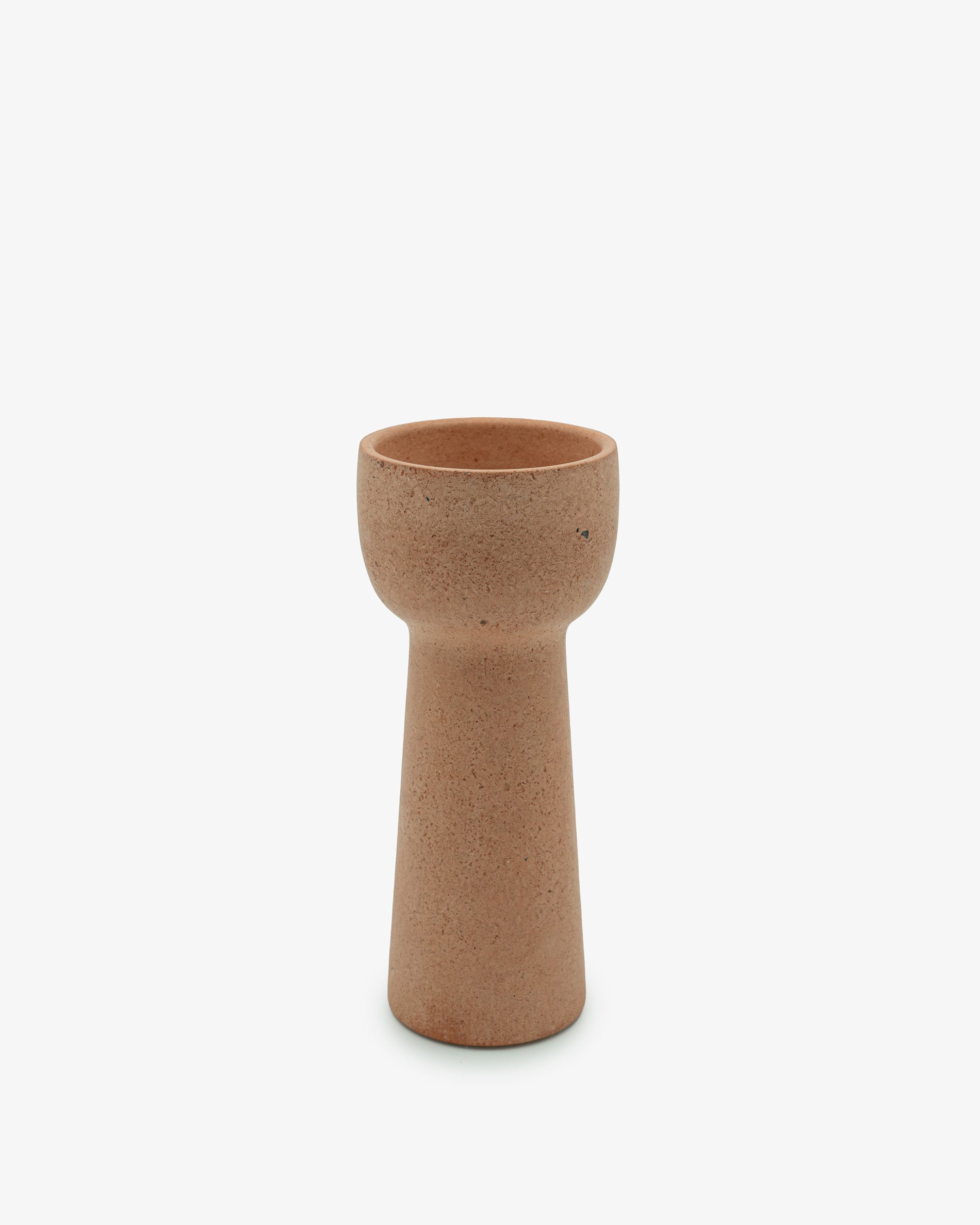 Bougeoir CHŪRI terracotta 21 cm