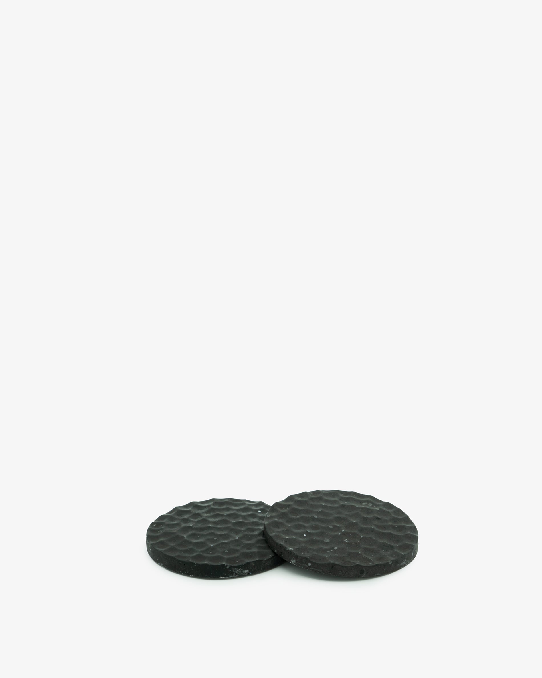 Sous-verre SUNA noir Ø10 cm